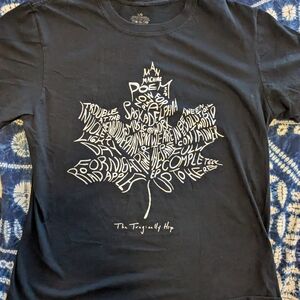 The Tragically Hip Man Machine Poem Tshirt size Large